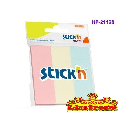 Hopax Sticky Note / Stick On Note (3x1inch / 76x25mm) Stick Notes Writing & Correction Stationery & Craft Johor Bahru (JB), Malaysia Supplier, Suppliers, Supply, Supplies | Edustream Sdn Bhd