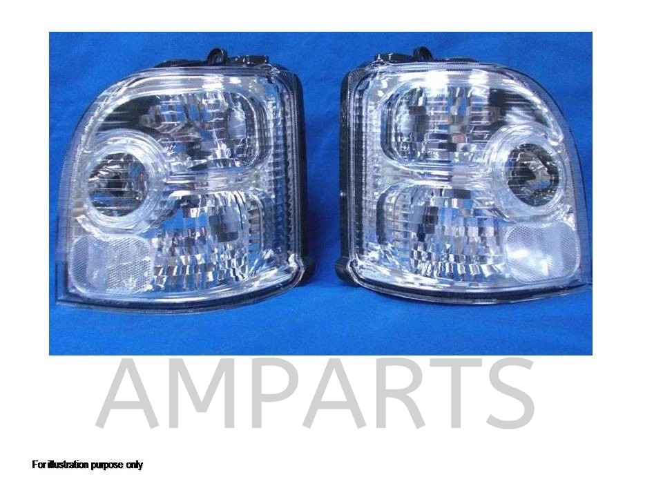 Perodua Kancil 2002 Tail Lamp Set (Full Clear)