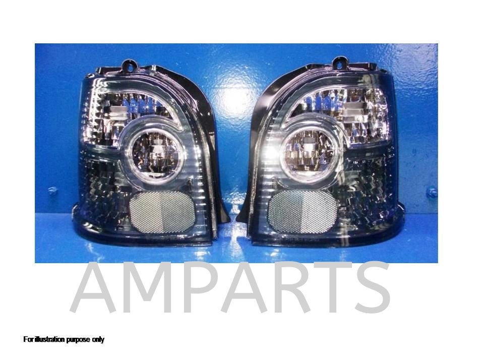 Perodua Kancil 2002 Tail Lamp Set (Smoke)