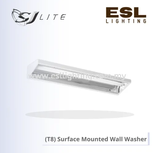 SJ LITE T8 SURFACE MOUNTED WALL WASHER SAC SERIES