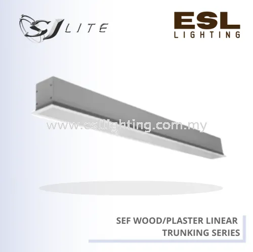 SJLITE SEF WOOD / PLASTER LINEAR TRUNKING SERIES