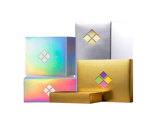 Metalized Foil Boxes / Marketing Materials