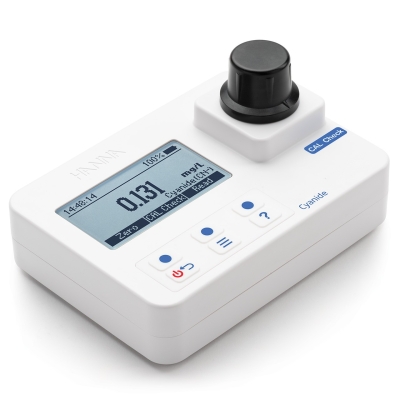 HI97714 Cyanide portable photometer: Range 0.000 to 0.200 mg/L (ppm) - meter only