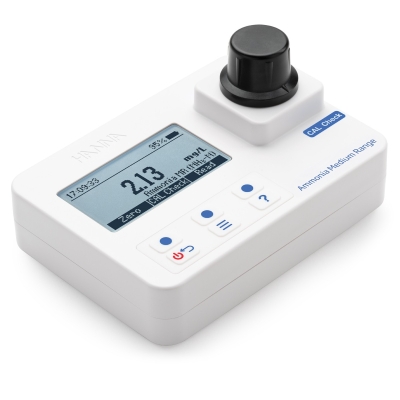 HI97715 Ammonia Medium Range Portable Photometer with CAL Check - meter only