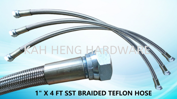 1" X 4 FT SST BRAIDED TEFLON HOSE VALVE Selangor, Malaysia, Kuala Lumpur (KL), Klang Supplier, Suppliers, Supply, Supplies | Kah Heng Hardware Sdn Bhd