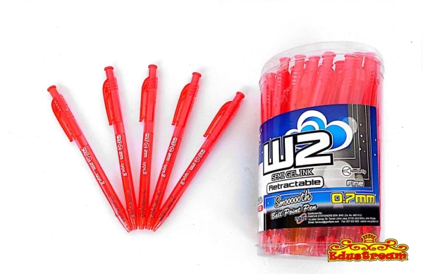 G'Soft BPGS-W2/0.7 Fine Ball Pen 0.7mm (Red) Ball Pen Writing & Correction Stationery & Craft Johor Bahru (JB), Malaysia Supplier, Suppliers, Supply, Supplies | Edustream Sdn Bhd