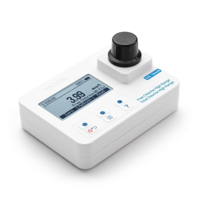 HI97734 Free & Total Chlorine High Range Portable Photometer with CAL Check - meter only