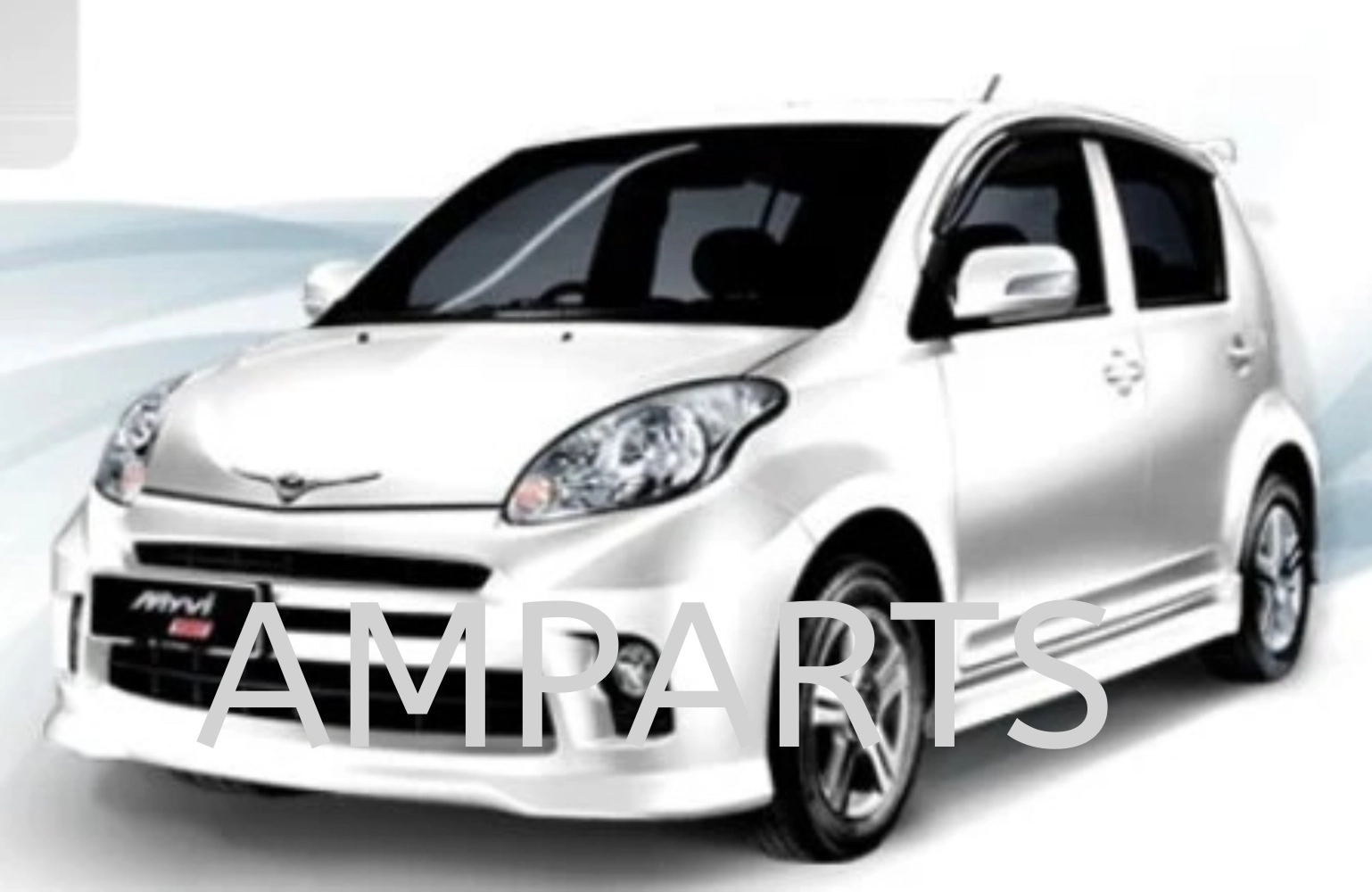 Perodua Myvi 2007 SE Front Bumper Towing Cover