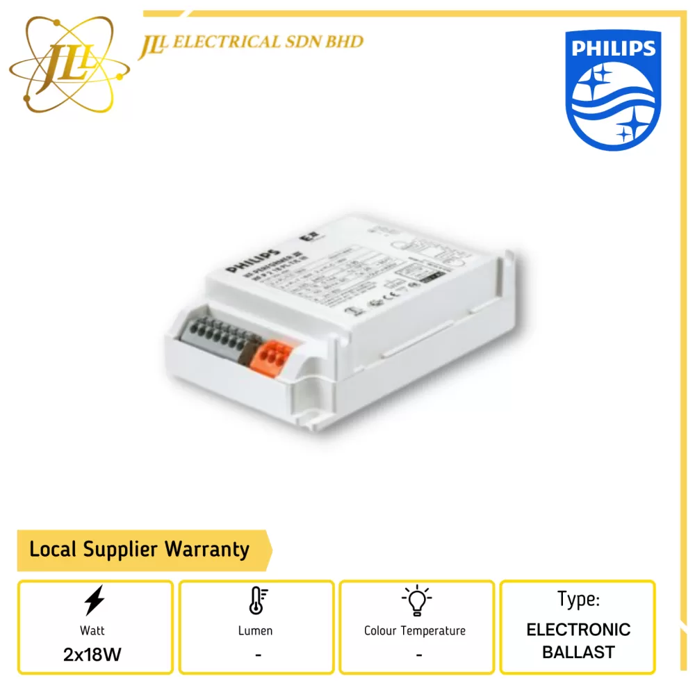 PHILIPS HF-P 218 PL-T/C III 220-240V ELECTRONIC BALLAST DRIVER 913700648666