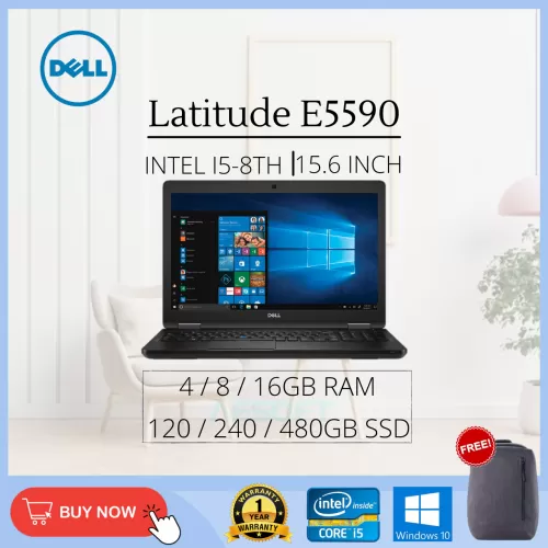 (Refurbished Laptop Grade AAA) Latitude E5590 / 15.6'' / i5-8th