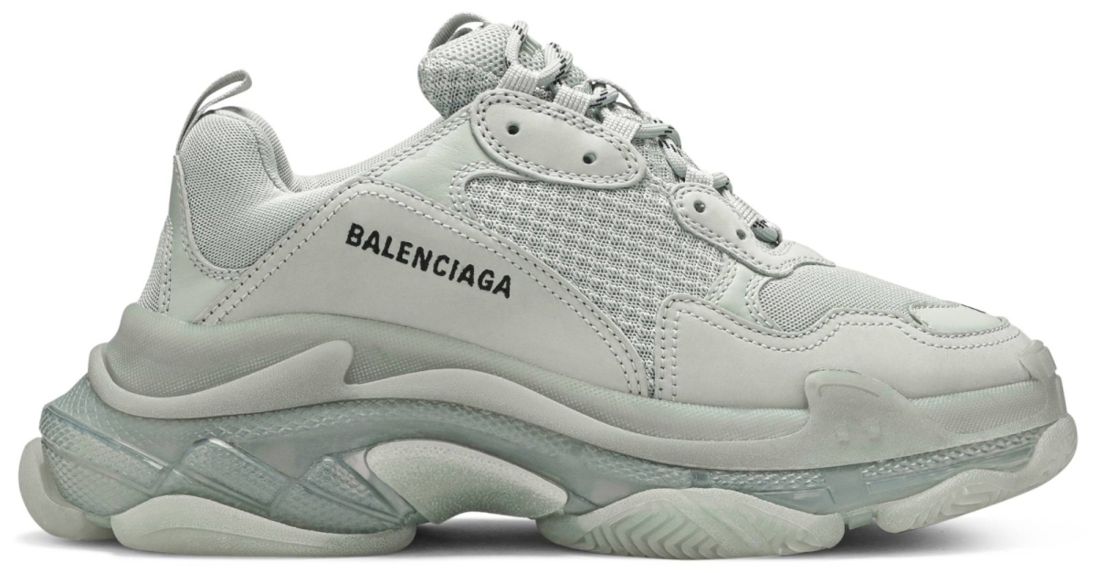 Balenciaga Triple S Sneaker 'Clear Sole Grey' Triple S Balenciaga Malaysia,  Kuala Lumpur (KL), Selangor Supplier,