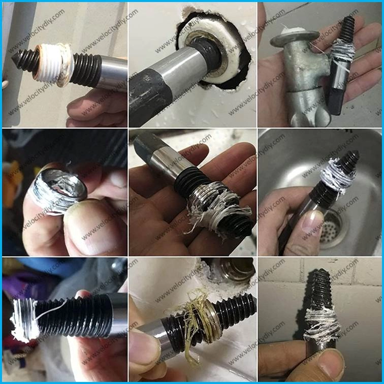 （水管断丝取出器）Water Pipe Screw Remover Two Way Pipe Extractor