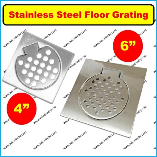 （白钢地漏）4" 6" Stainless Steel Floor Grating