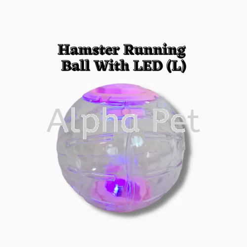 Hamster Running  Ball With LED L Size (BE-P40)