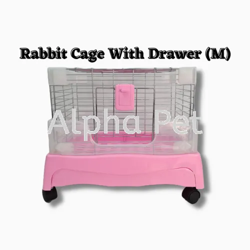 Rabbit Cage With Drawer M Size (BE-T29) 