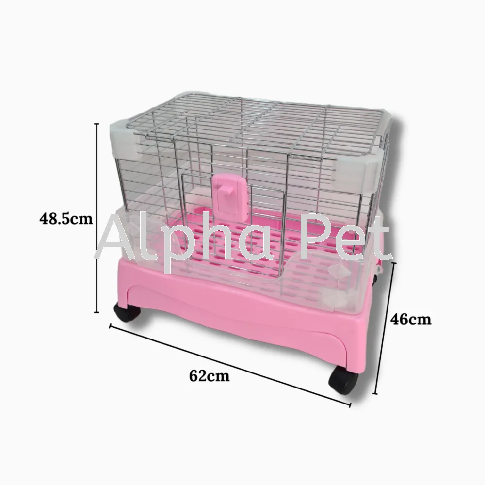 Rabbit Cage With Drawer M Size (BE-T29) 