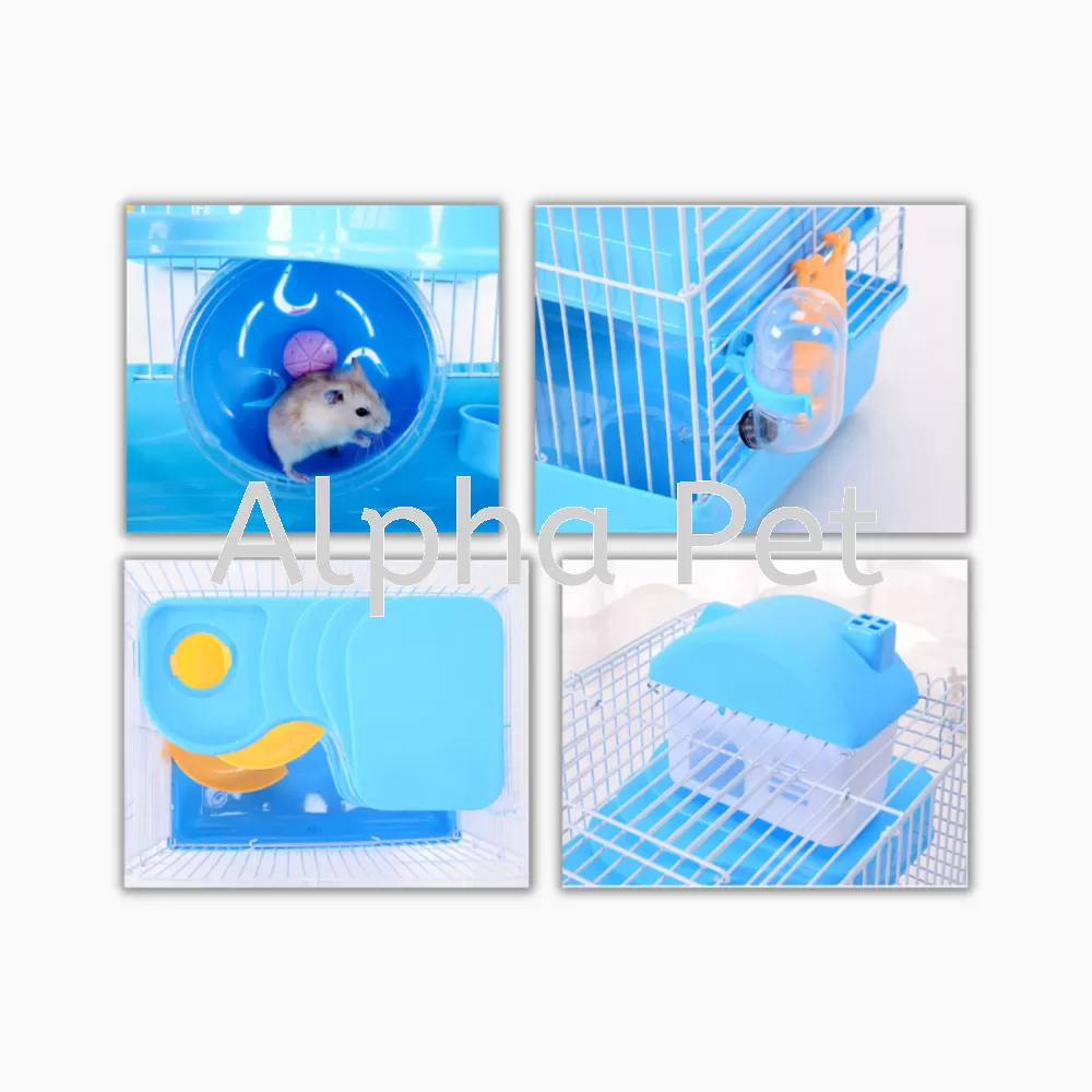 Three Layers Luxury  Villa Hamster Cage S Size (BE-S26)