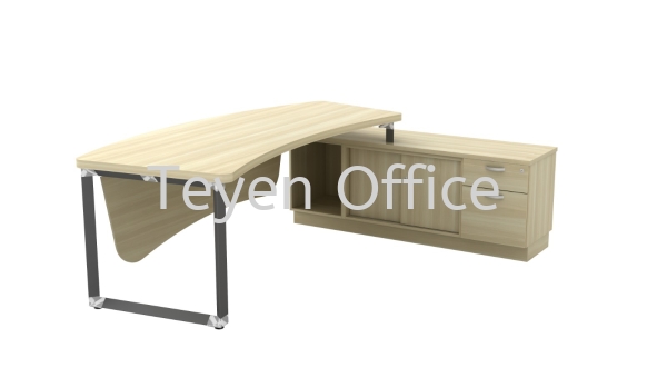 DIRECTOR TABLE SET (TABLE TOP 41THK)(Q-OXR 2462) EXECUTIVE TABLE  TABLE Selangor, Malaysia, Kuala Lumpur (KL), Banting Supplier, Suppliers, Supply, Supplies | TEYEN OFFICE FURNITURE SDN BHD