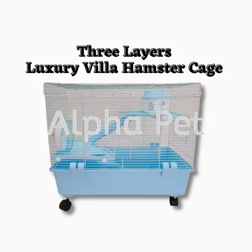 Three Layers Luxury  Villa Hamster Cage (BE-S45)