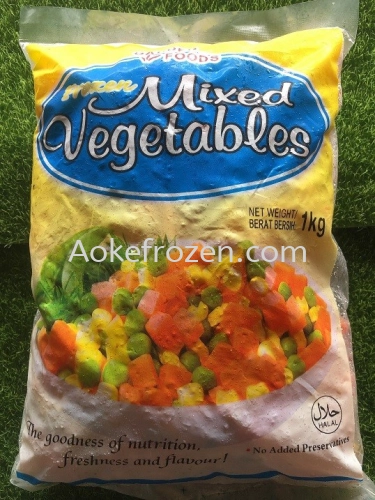 MIXED VEGETABLE 1 KG