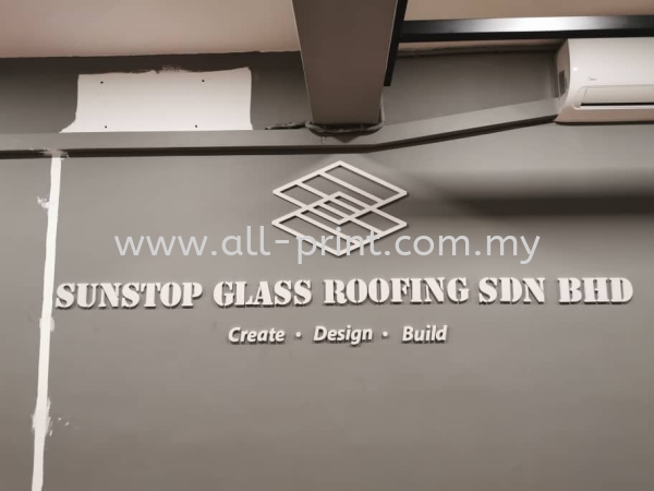 Sunstop - 3D Cut Out Pvc Foam Board Lettering Signage 3D Cut Out Pvc Foam Board Lettering Signage  Signboard Selangor, Malaysia, Kuala Lumpur (KL), Shah Alam Manufacturer, Supplier, Supply, Supplies | ALL PRINT INDUSTRIES