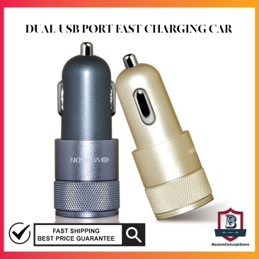3.1A Dual USB Port Fast Charging Car Charger