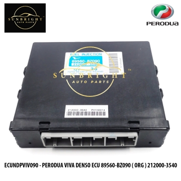 ECUNDPVIV090 - PERODUA VIVA DENSO ECU 89560-BZ090 ( ORG ) 212000-3540  Product Details : For Model :