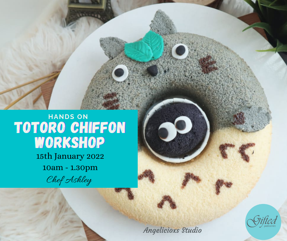 Totoro Chiffon Cake Workshop