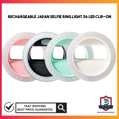 Rechargeable Selfie Ring Light (No Need Change Battey)
