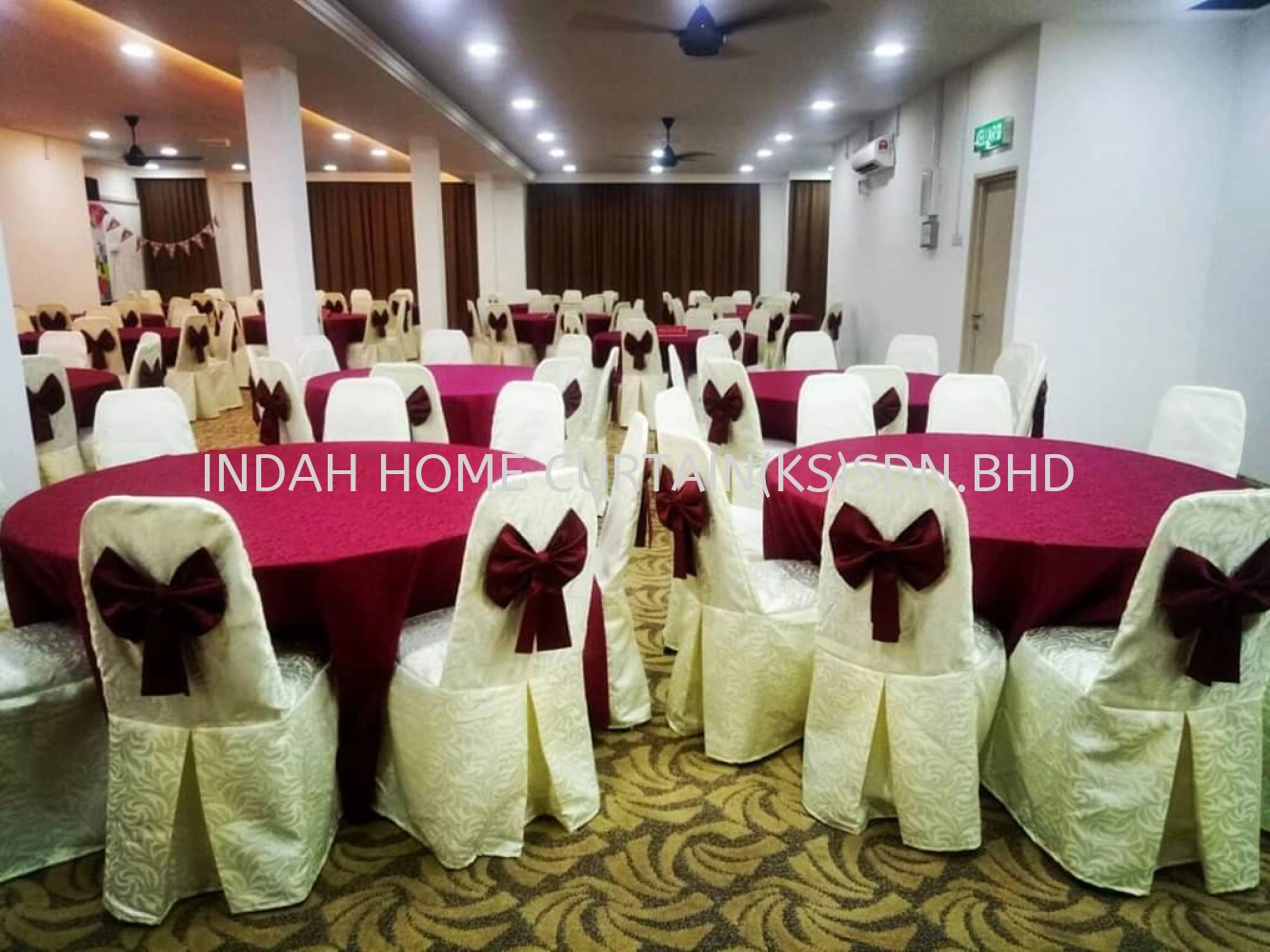 Table Skirting With Chair Cover