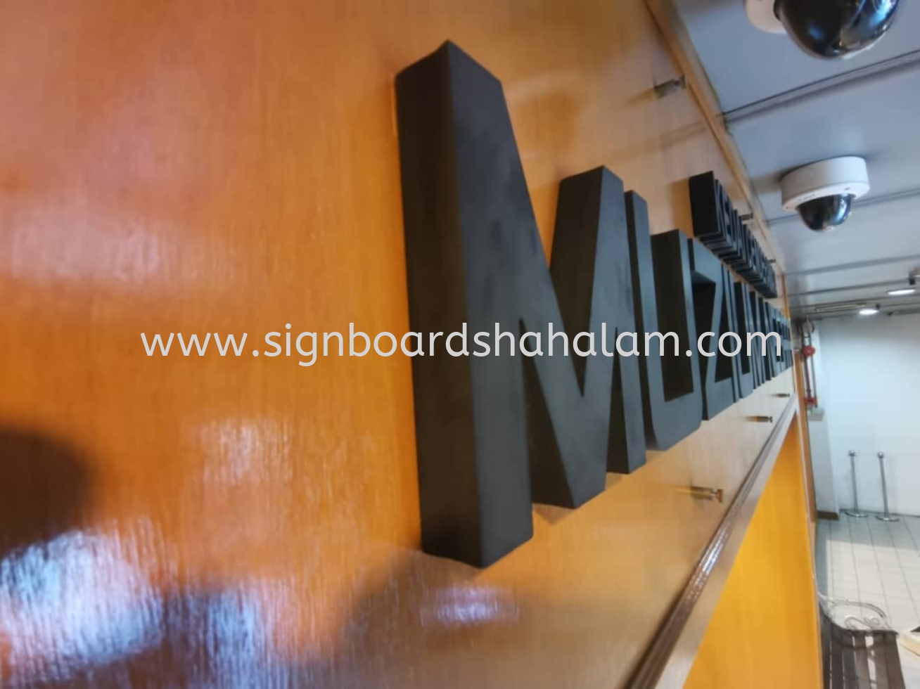 Muzium Negara KL - 3D Box Up Lettering or logo