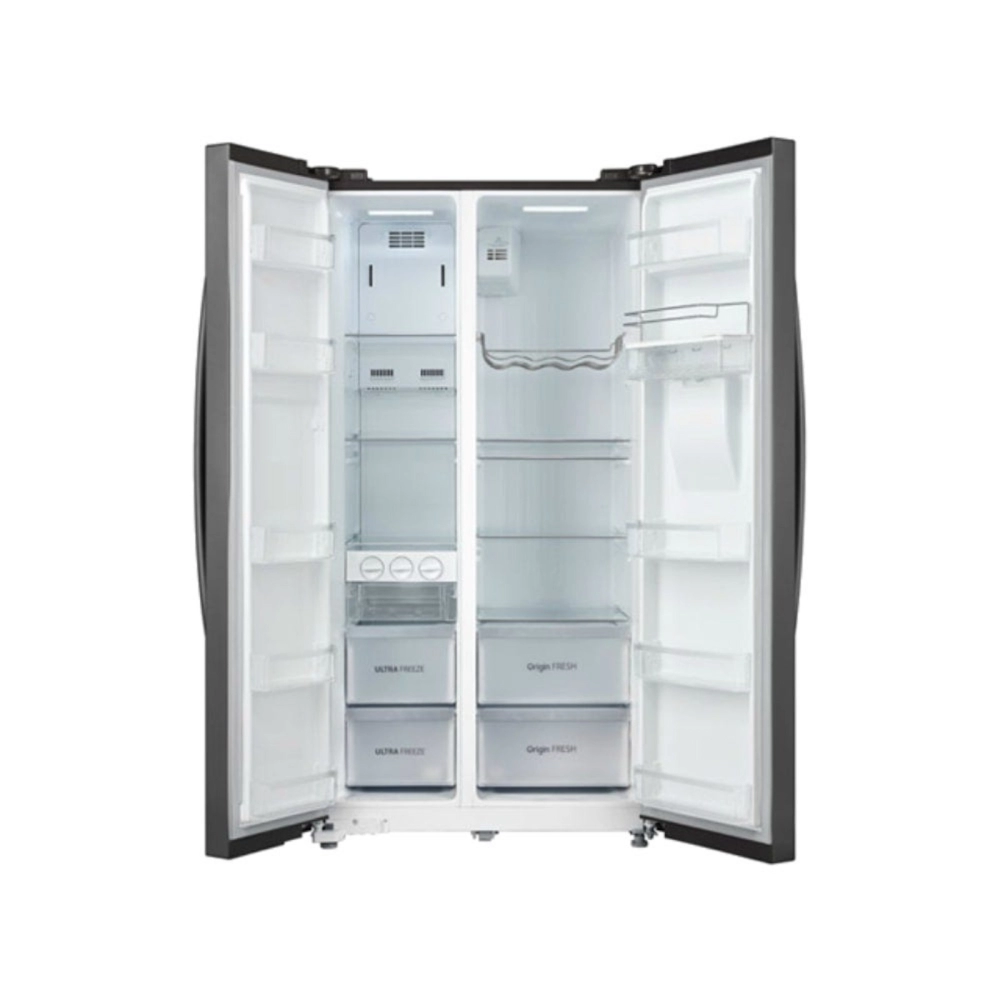 Toshiba 591L Side-By-Side Inverter Refrigerator SBS Fridge With Water Dispenser - GR-RS682WE-PMY
