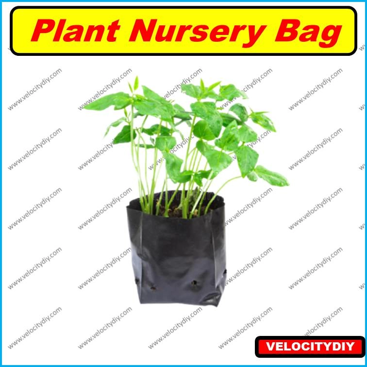 （种花袋）Plant Nursery Poly Bag Poli Beg Hitam UV Protection Poly Bag Nursery Plantation Plastic Bag