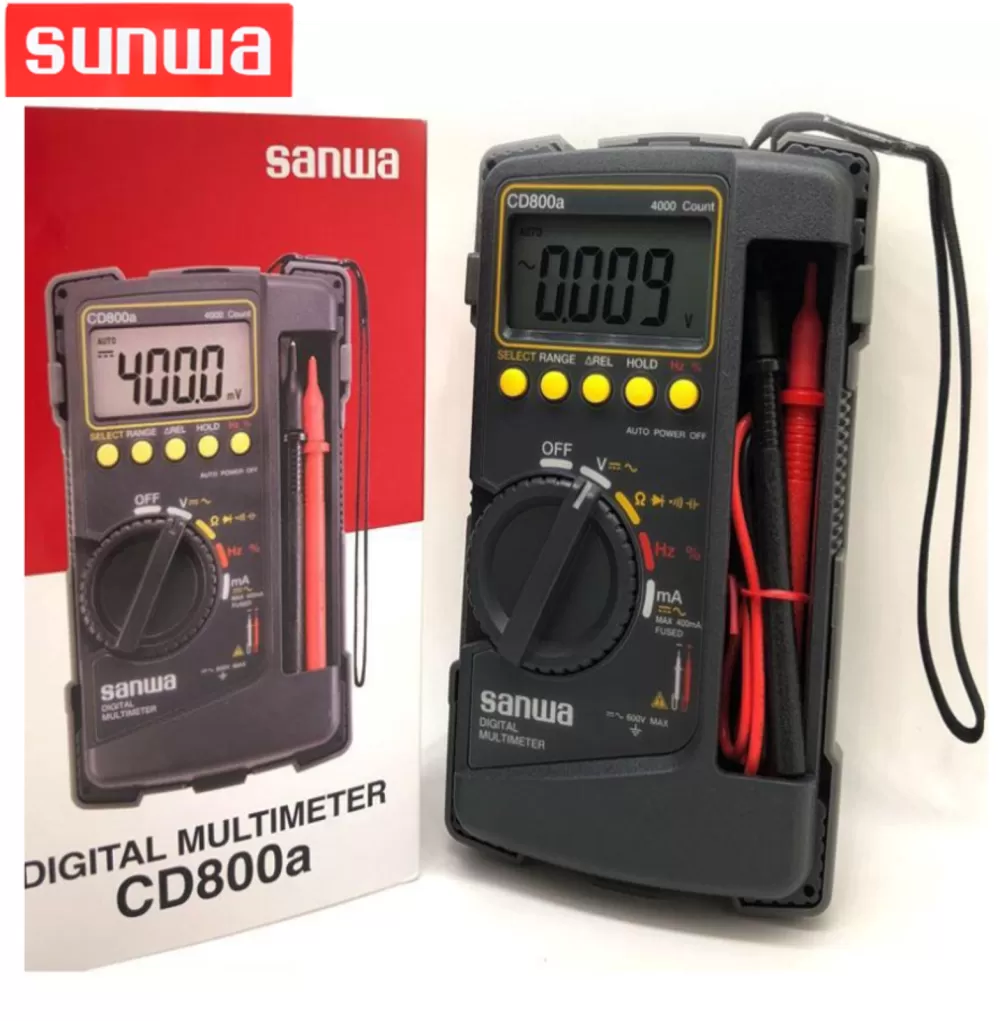 C9. Sanwa CD800A Digital Multimeter