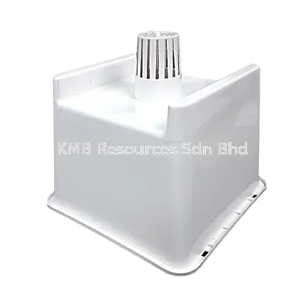 Hydroponic square hygrow pot