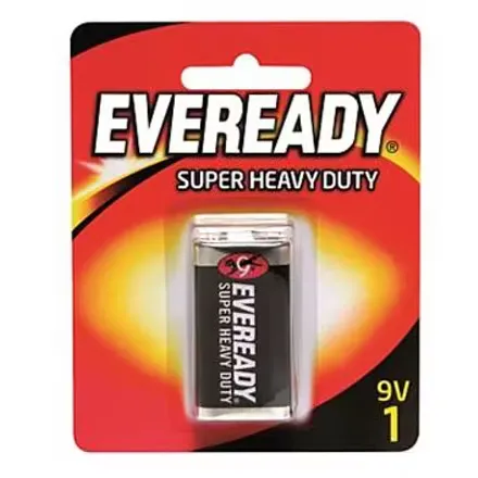 Eveready 超重型 9V 电池