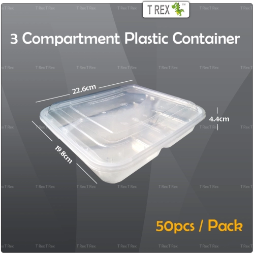 Microwavable Plastic Container Rectangular 650ml – Biz Asia
