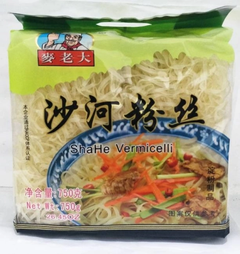 MAILAODA SHA HE VERMICELL 750G 麦老大沙河粉丝