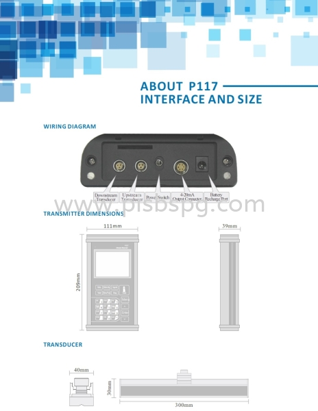 Portable Ultrasonic Flowmeter P117 Portable Ultrasonic Flow Meter Flow Meter Selangor, Malaysia, Kuala Lumpur (KL), Shah Alam Supplier, Suppliers, Supply, Supplies | Peacock Industries Sdn Bhd