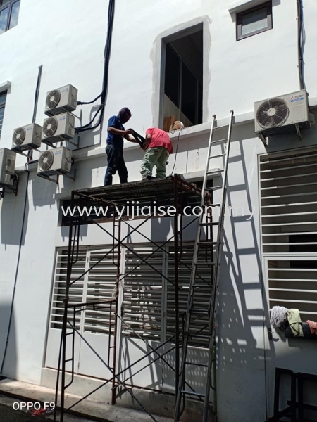 Escape stairs Stairs Metal Works (Grill) Johor Bahru (JB), Gelang Patah, Malaysia, Taman Pelangi Service, Contractor | Yijia Iron Steel Engineering Sdn Bhd