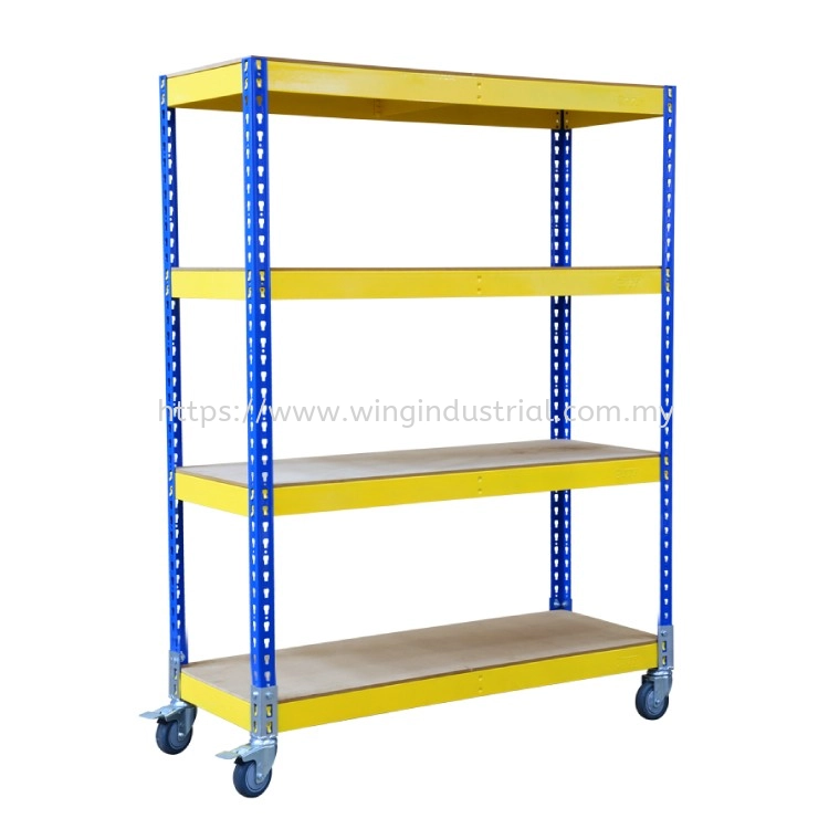 Trolley Boltless Rack (Total Load/Capacity:100kgs)