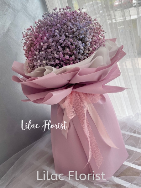  Baby's Breath Bouquet Hand Bouquets Selangor, Malaysia, Kuala Lumpur (KL), Puchong Supplier, Delivery, Supply, Supplies | LILAC FLORIST & GIFT SHOP