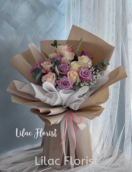  Rose Bouquet Hand Bouquets Selangor, Malaysia, Kuala Lumpur (KL), Puchong Supplier, Delivery, Supply, Supplies | LILAC FLORIST & GIFT SHOP