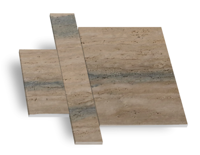 Travertine Stone Materials : Silver Travertine (Italy)