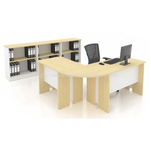 FAMAH 5 FEET EXECUTIVE OFFICE TABLE JOINING CONNECTION TOP & CABINET SET