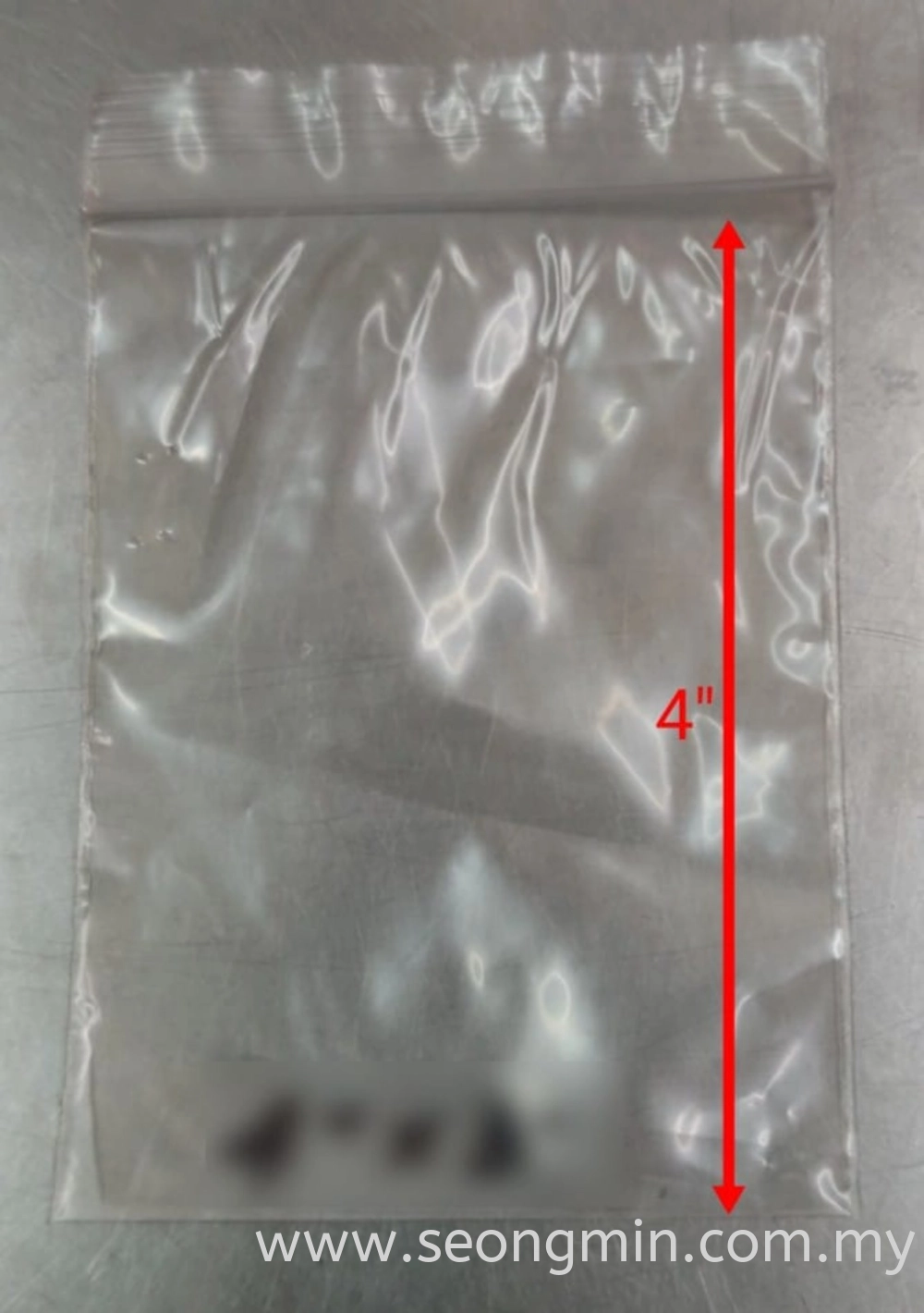 3''x4'' LDPE Zip Lock Bag (1000pcs/pkt)