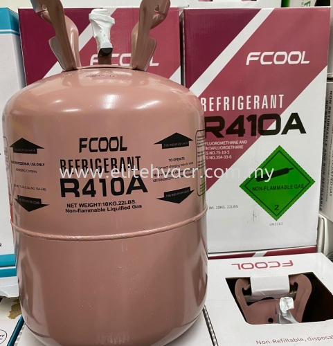 FCOOL R410A (10KG) GAS REFRIGERANT Selangor, Malaysia, Kuala Lumpur (KL),  Balakong Supplier, Suppliers, Supply, Supplies | ELITE HVACR E-SUPPLY SDN.  BHD.