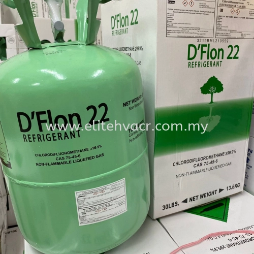 D'FLON R22 (13.6KG) GAS PENYEJUK