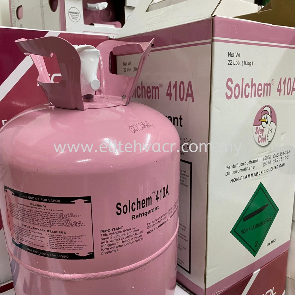 SOLCHEM R410A (10KG) GAS PENYEJUK