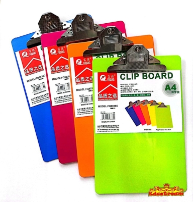 Jumbo Clip Board Plastic A4